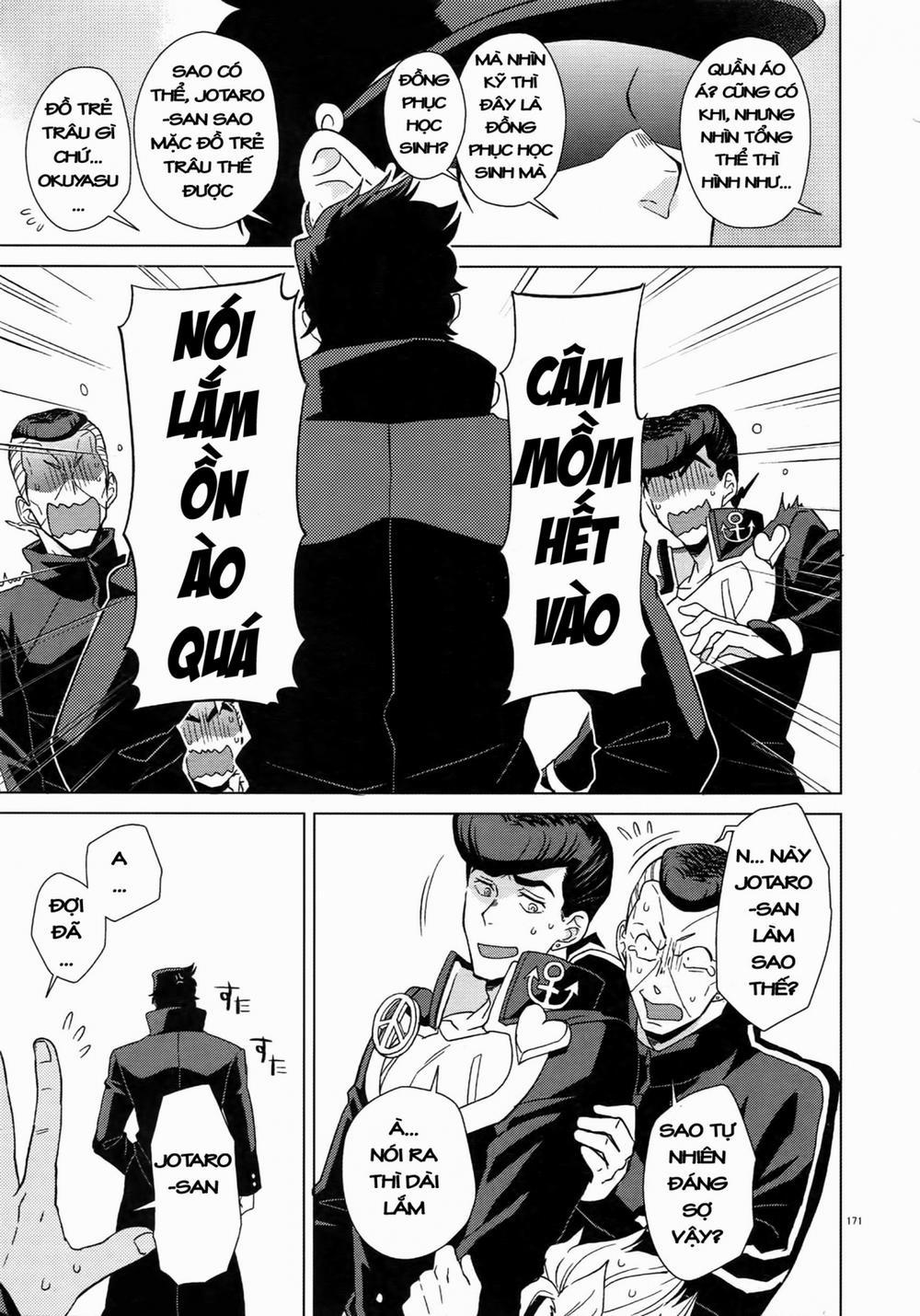 TRSK LOG (JoJo's bizarre adventure) 7: I wanna be with you trang 14