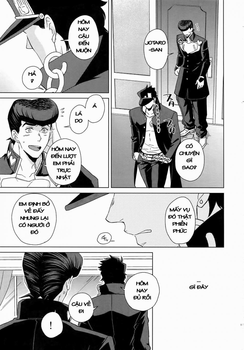 TRSK LOG (JoJo's bizarre adventure) 7: I wanna be with you trang 32