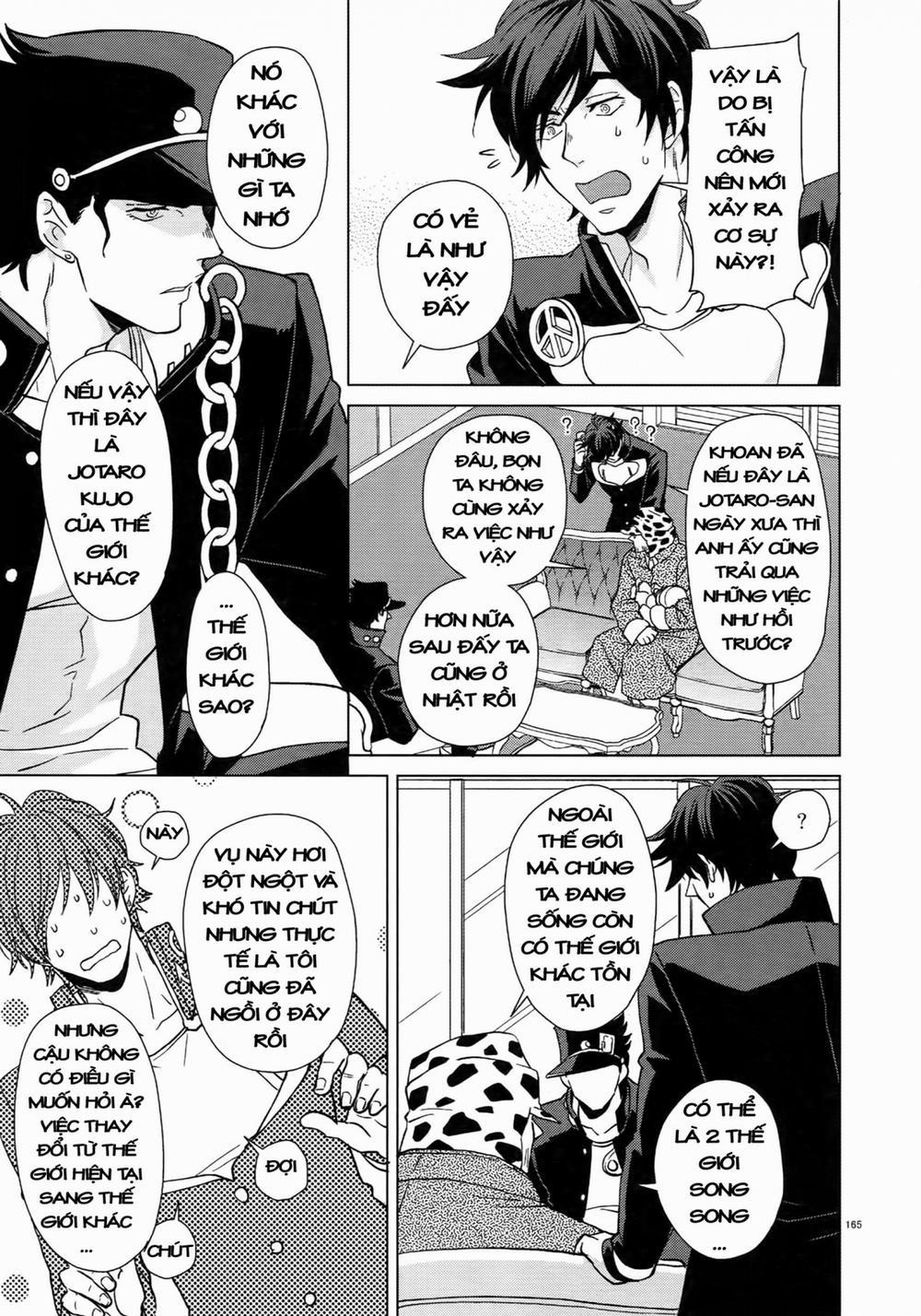 TRSK LOG (JoJo's bizarre adventure) 7: I wanna be with you trang 8