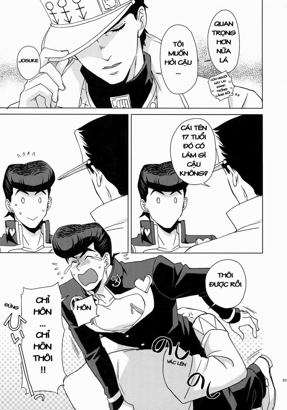 TRSK LOG (JoJo's bizarre adventure) 8: I wanna be with you alpha trang 4