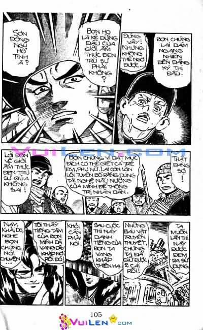 Trung Hoa Tiểu Đầu Bếp - Chuuka Ichiban 19 trang 105