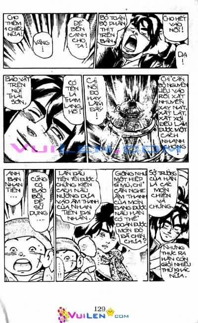 Trung Hoa Tiểu Đầu Bếp - Chuuka Ichiban 19 trang 129