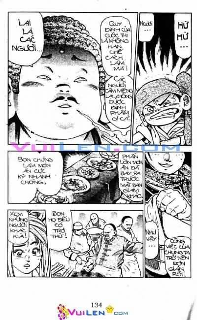 Trung Hoa Tiểu Đầu Bếp - Chuuka Ichiban 19 trang 134