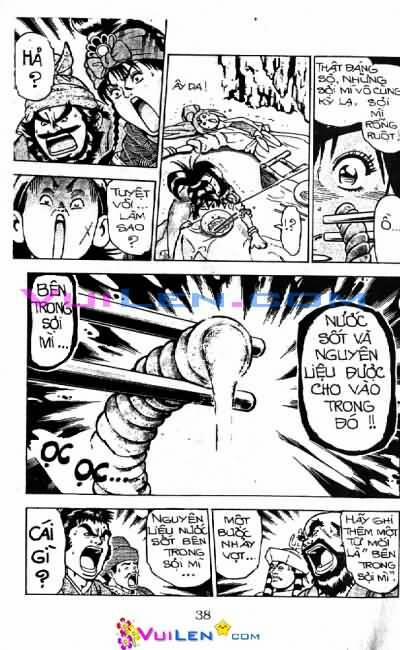 Trung Hoa Tiểu Đầu Bếp - Chuuka Ichiban 19 trang 38