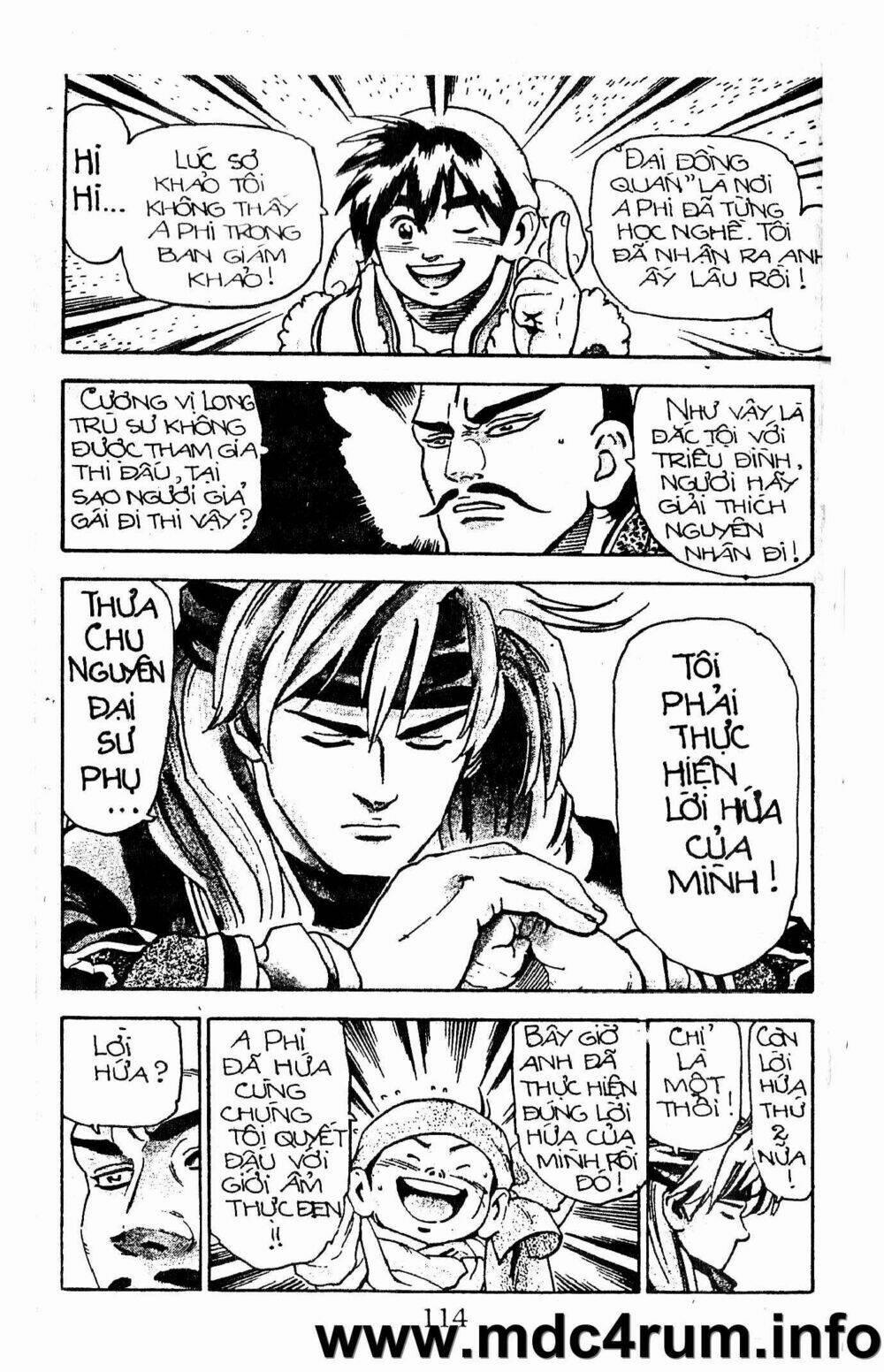 Trung Hoa Tiểu Đầu Bếp - Chuuka Ichiban 20 trang 108