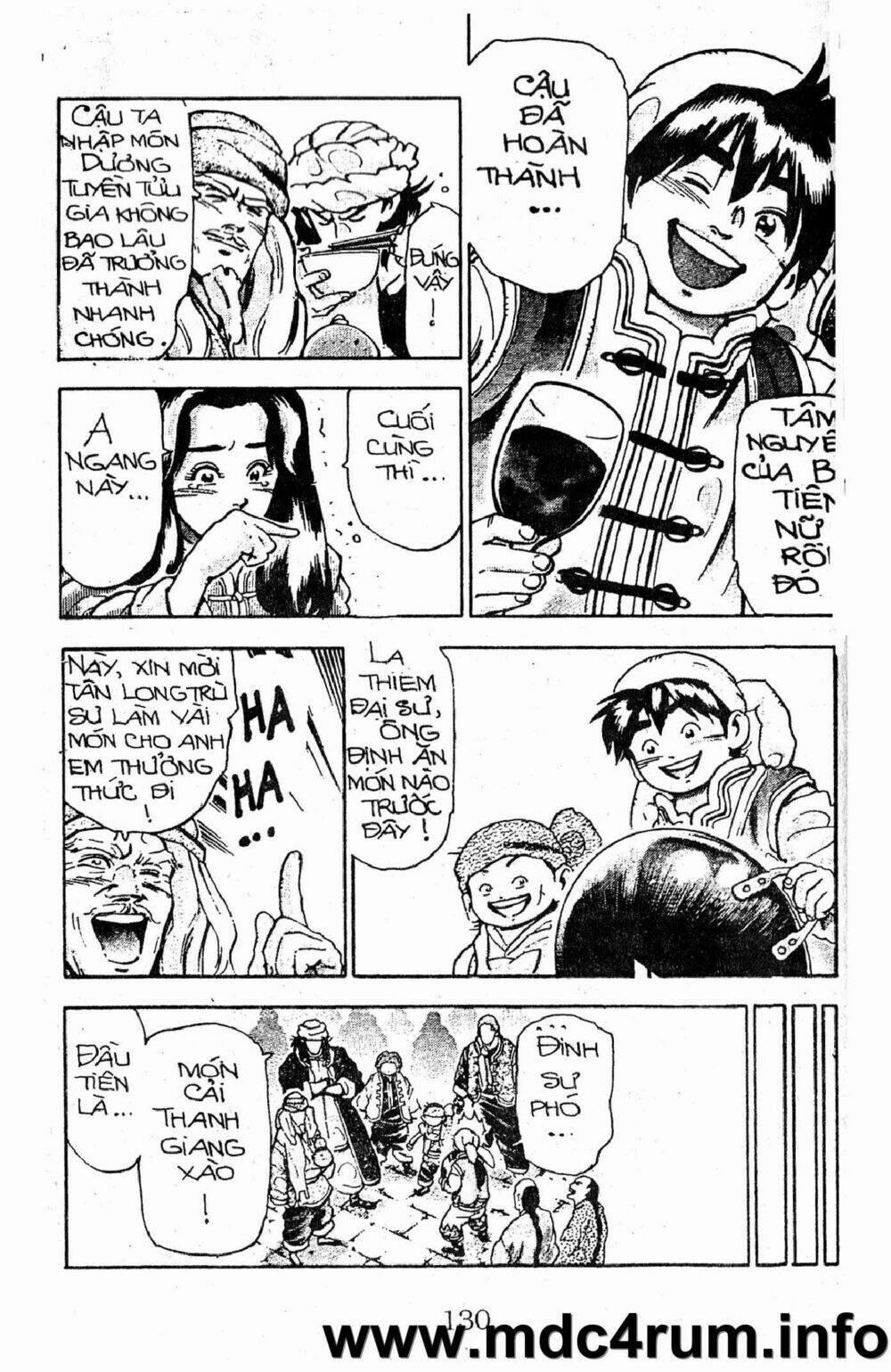 Trung Hoa Tiểu Đầu Bếp - Chuuka Ichiban 20 trang 122