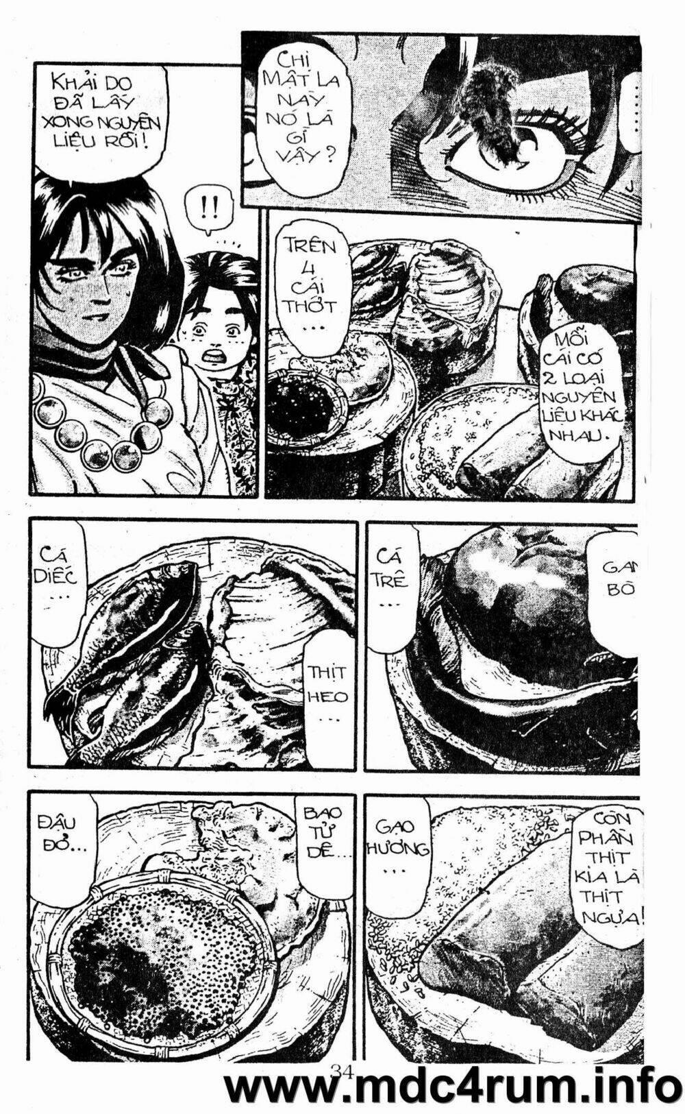 Trung Hoa Tiểu Đầu Bếp - Chuuka Ichiban 20 trang 30