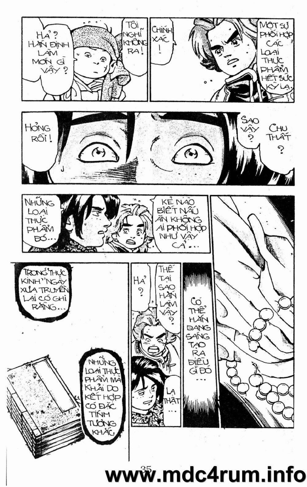 Trung Hoa Tiểu Đầu Bếp - Chuuka Ichiban 20 trang 31