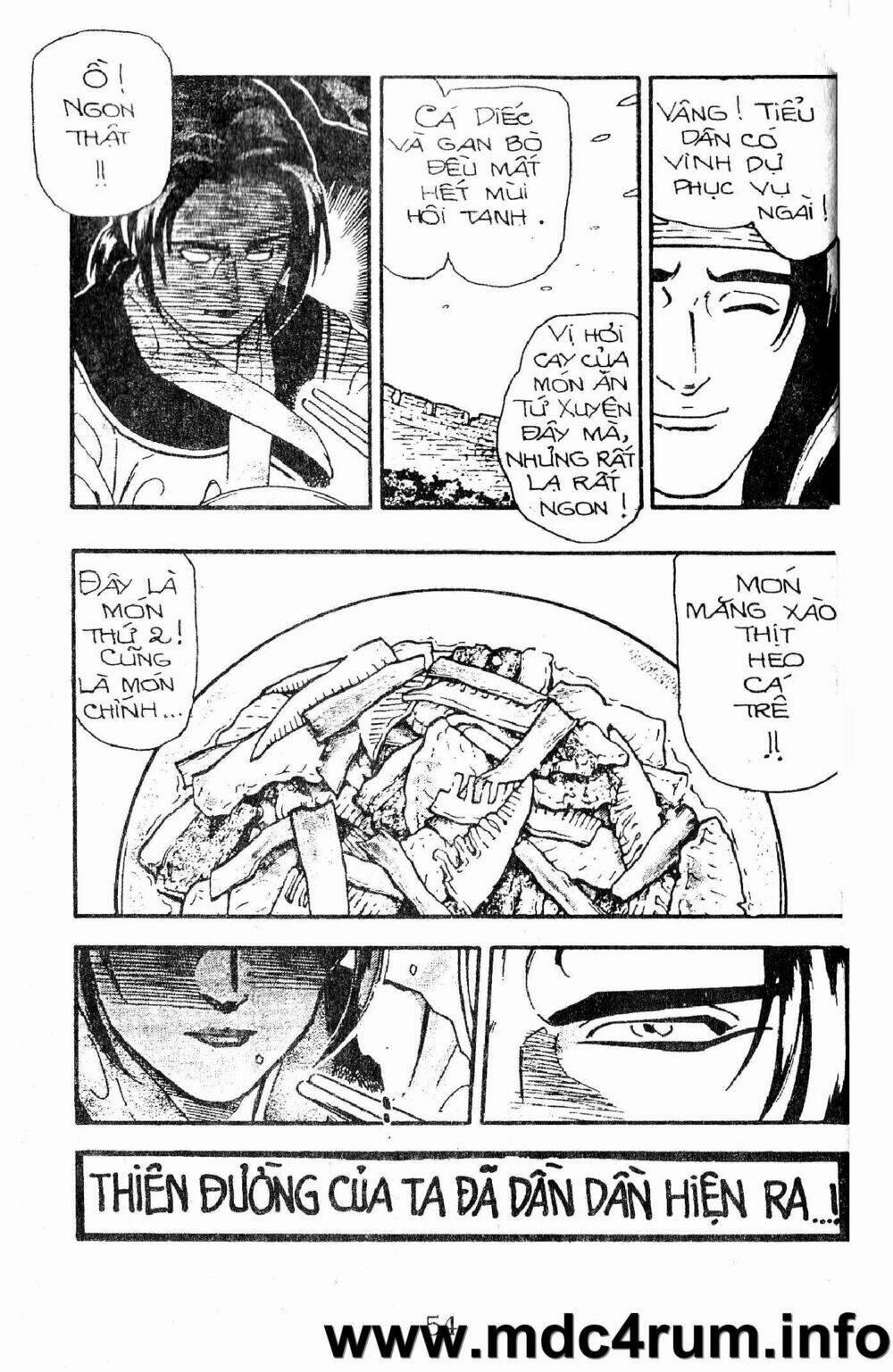 Trung Hoa Tiểu Đầu Bếp - Chuuka Ichiban 20 trang 50