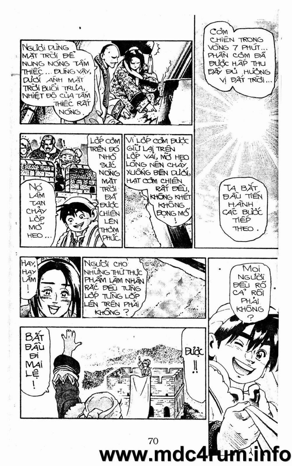 Trung Hoa Tiểu Đầu Bếp - Chuuka Ichiban 20 trang 66