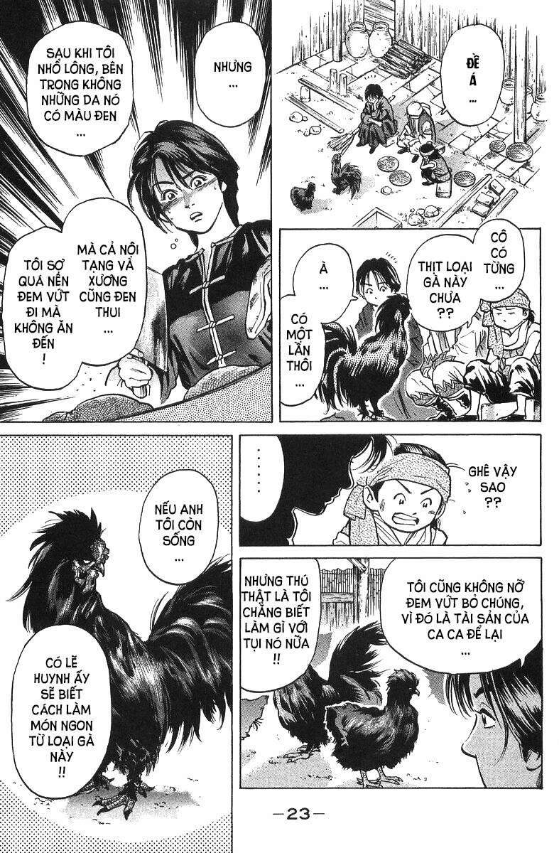 Trung Hoa Tiểu Đầu Bếp - Chuuka Ichiban 35 trang 19