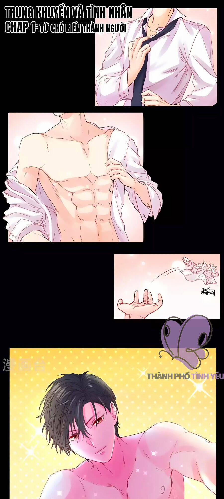 Trung Khuyển Và Tình Nhân 1 trang 1