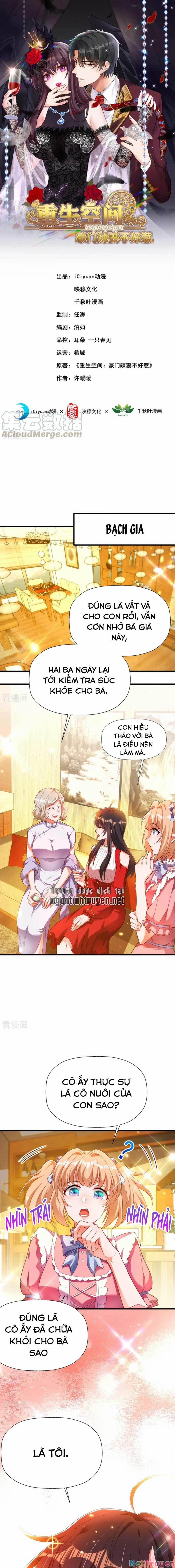 Trùng Sinh Không Gian: Cô Vợ Hào Môn Nóng Bỏng Không Dễ Chọc 184 trang 0