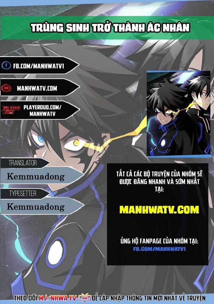 Trùng Sinh Trở Thành Ác Nhân 9 trang 0