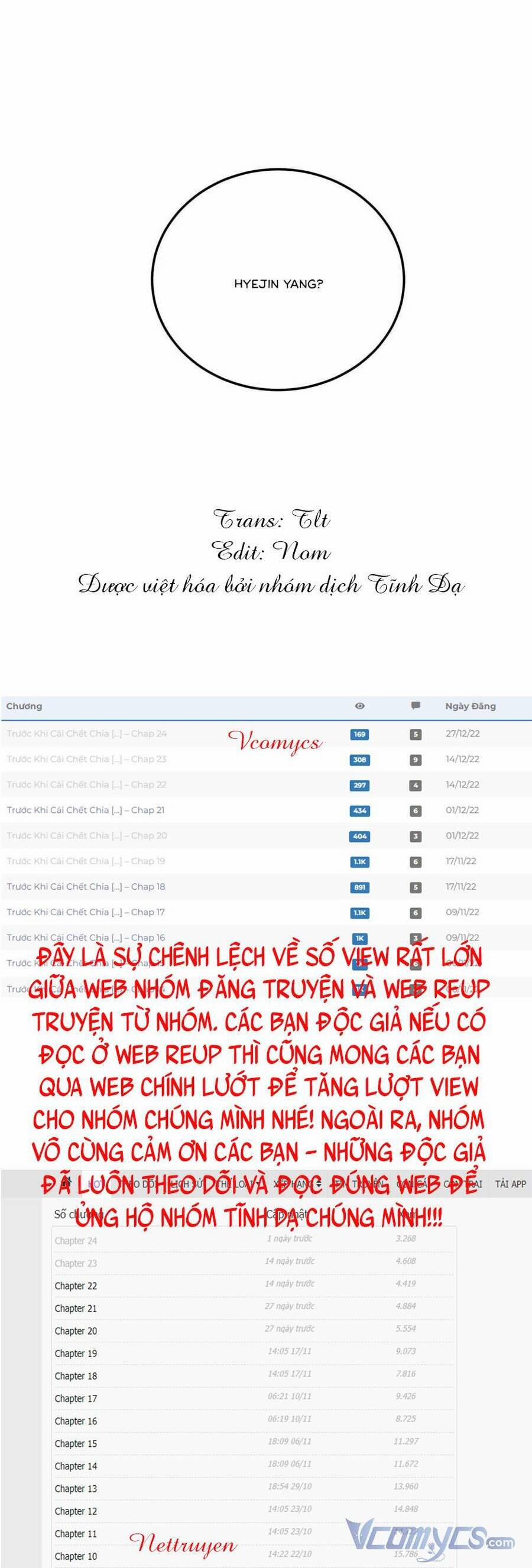 Trước Khi Cái Chết Chia Lìa Đôi Ta 34 trang 21