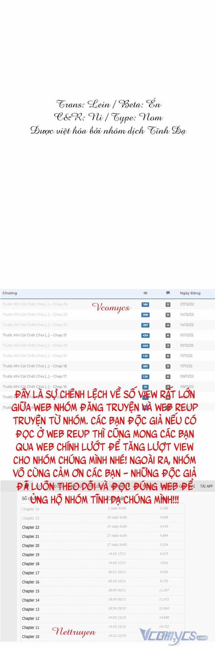 Trước Khi Cái Chết Chia Lìa Đôi Ta 35 trang 17