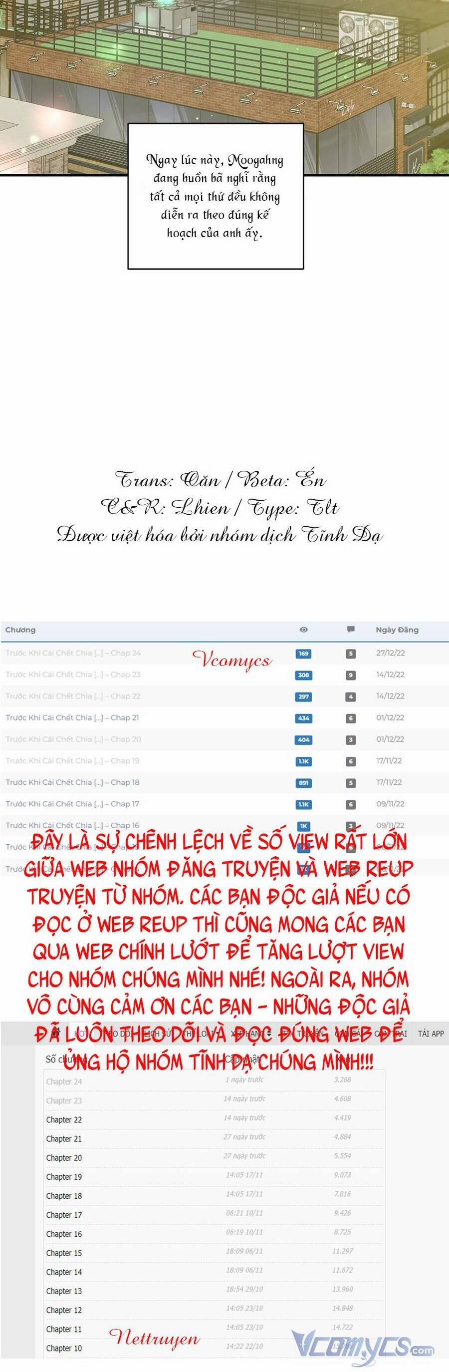 Trước Khi Cái Chết Chia Lìa Đôi Ta 36 trang 20