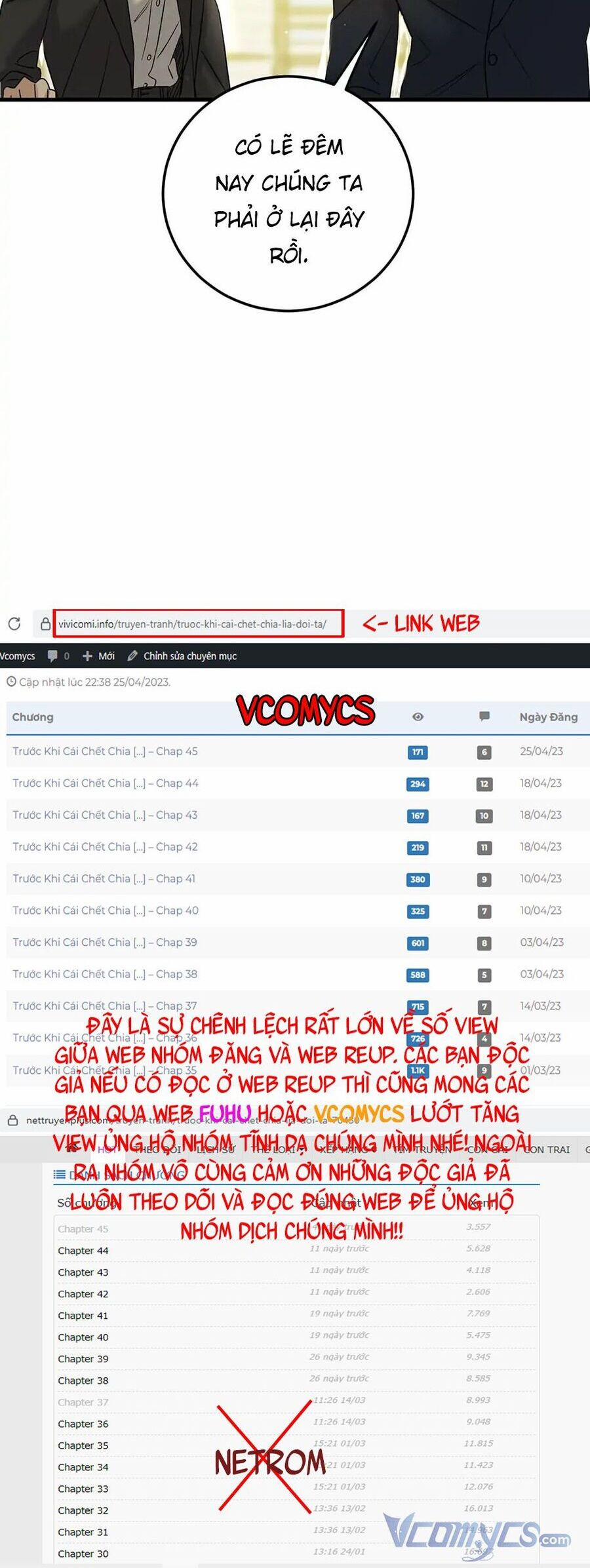 Trước Khi Cái Chết Chia Lìa Đôi Ta 46 trang 47