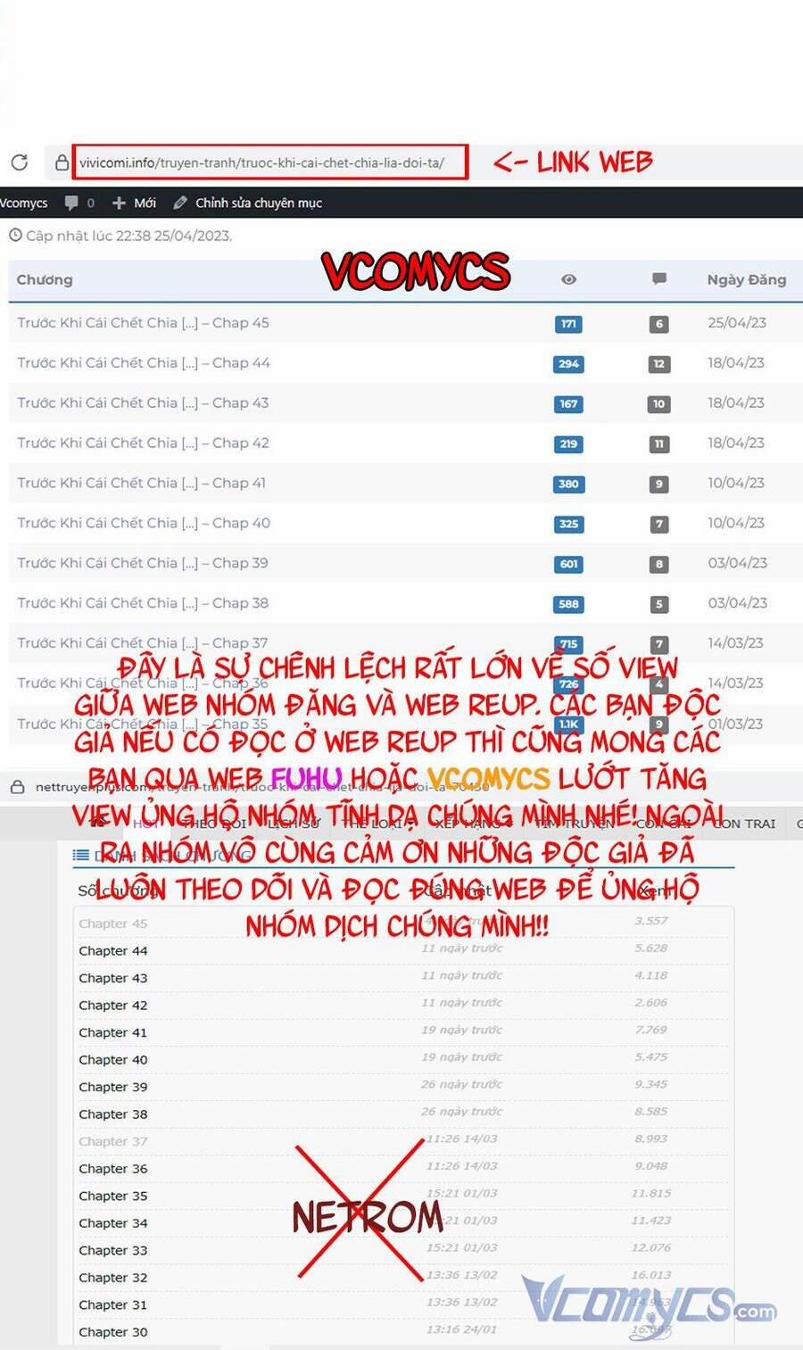 Trước Khi Cái Chết Chia Lìa Đôi Ta 56 trang 45