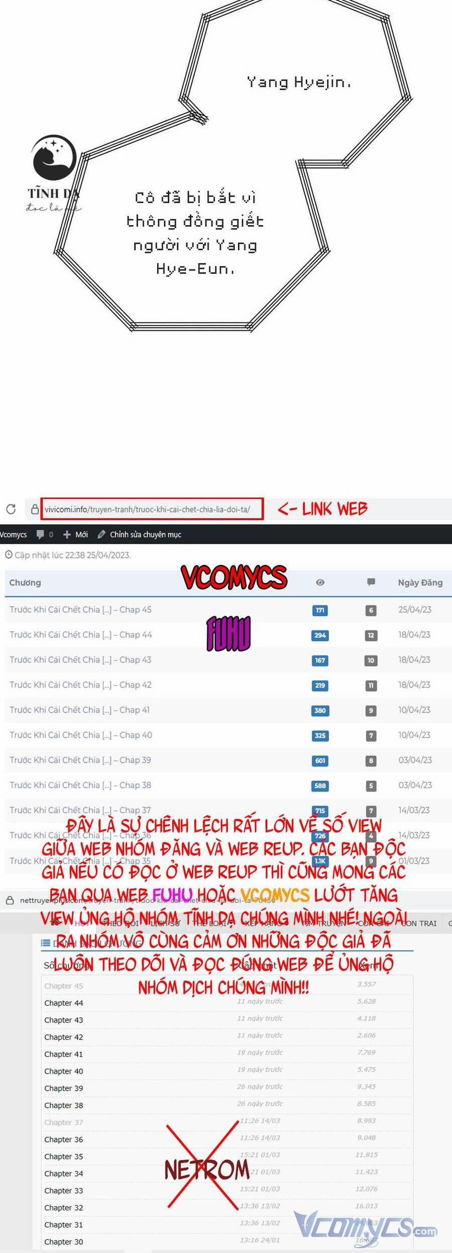 Trước Khi Cái Chết Chia Lìa Đôi Ta 62 trang 47