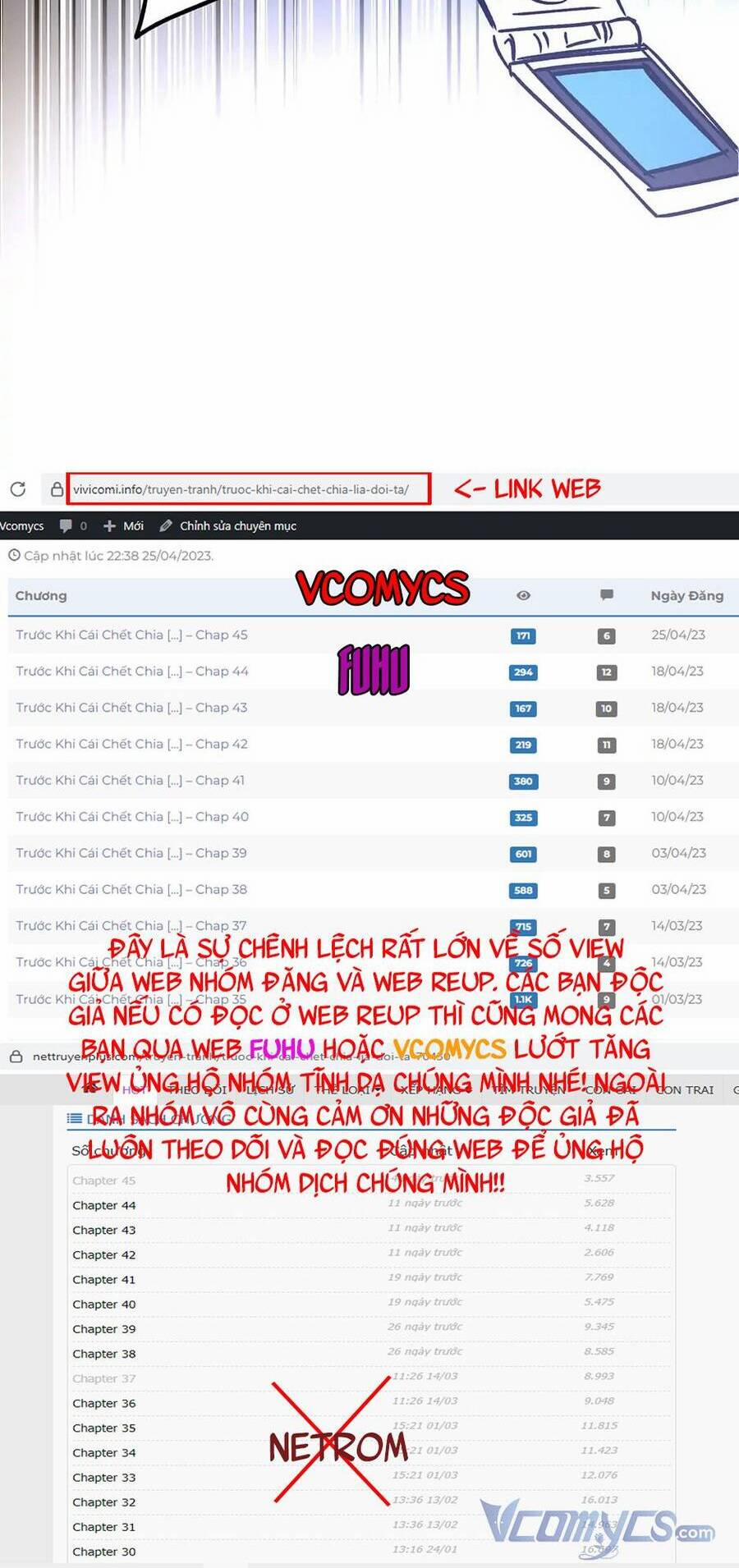 Trước Khi Cái Chết Chia Lìa Đôi Ta 73 trang 40