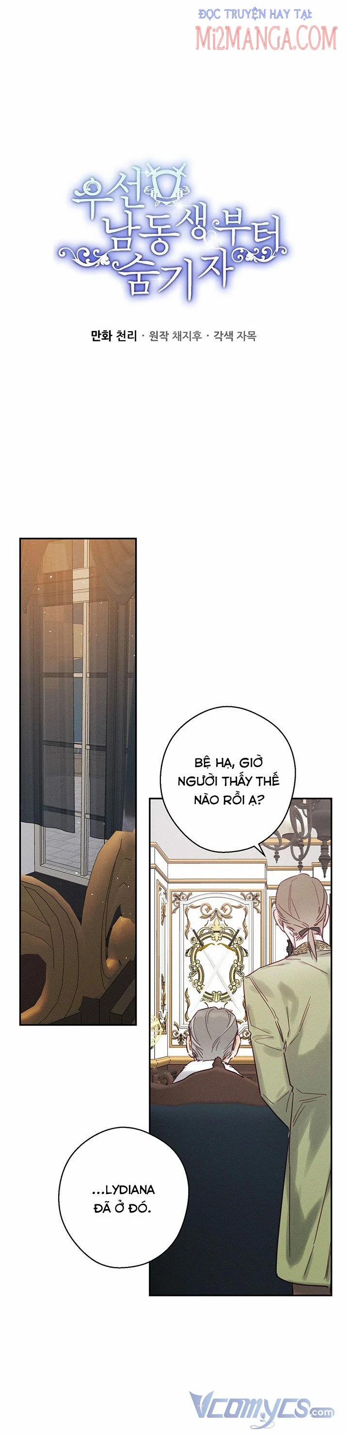 Trước Tiên Phải Giấu Em Trai Tôi Đi Đã 28 trang 16