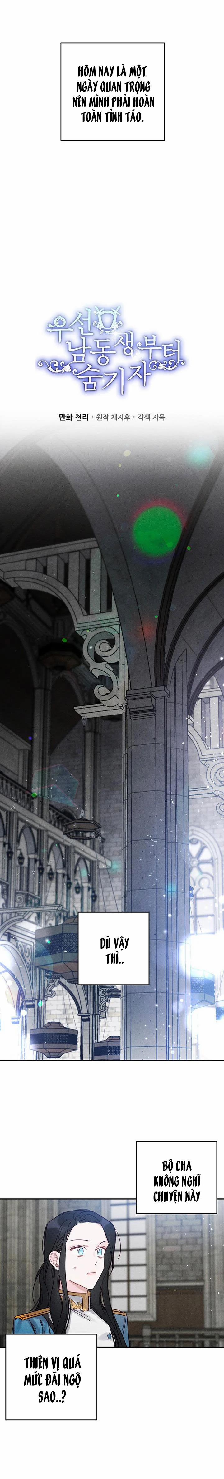 Trước Tiên Phải Giấu Em Trai Tôi Đi Đã 31 trang 5