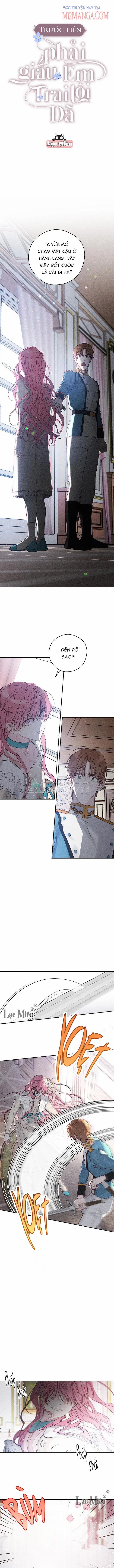 Trước Tiên Phải Giấu Em Trai Tôi Đi Đã 37 trang 0