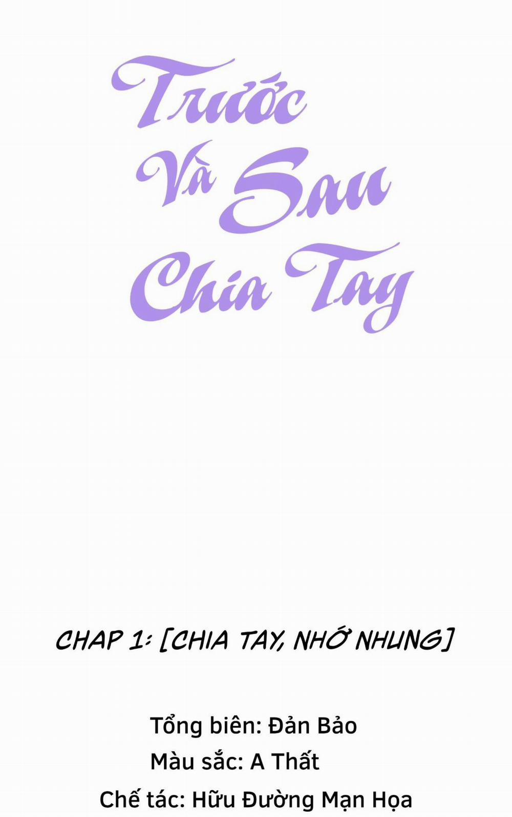 Trước Và Sau Chia Tay (END) 1 trang 1