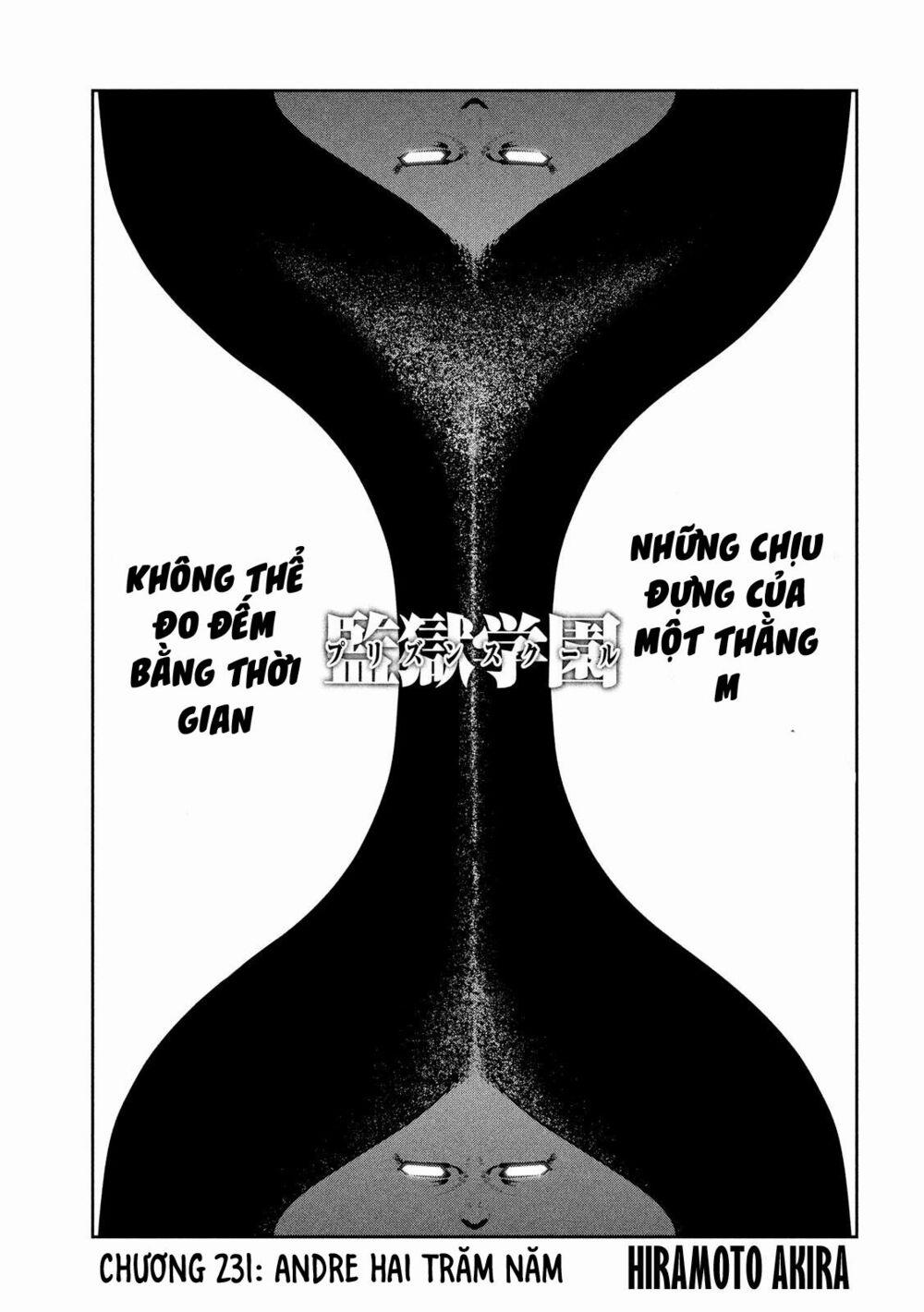 Trường Học Ngục Tù 231 trang 2