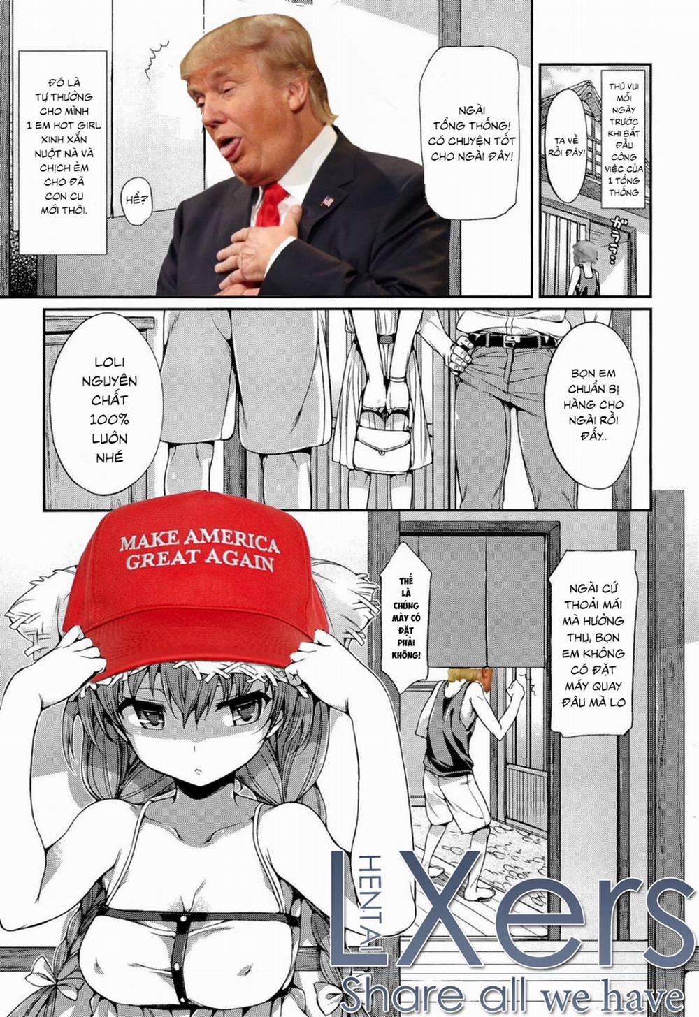 Truyện chế Donald Trump (Taiyou no Shizuku) Oneshot trang 1