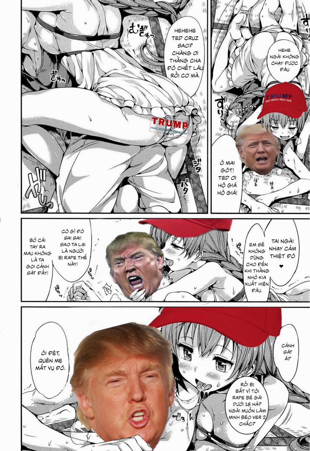 Truyện chế Donald Trump (Taiyou no Shizuku) Oneshot trang 6