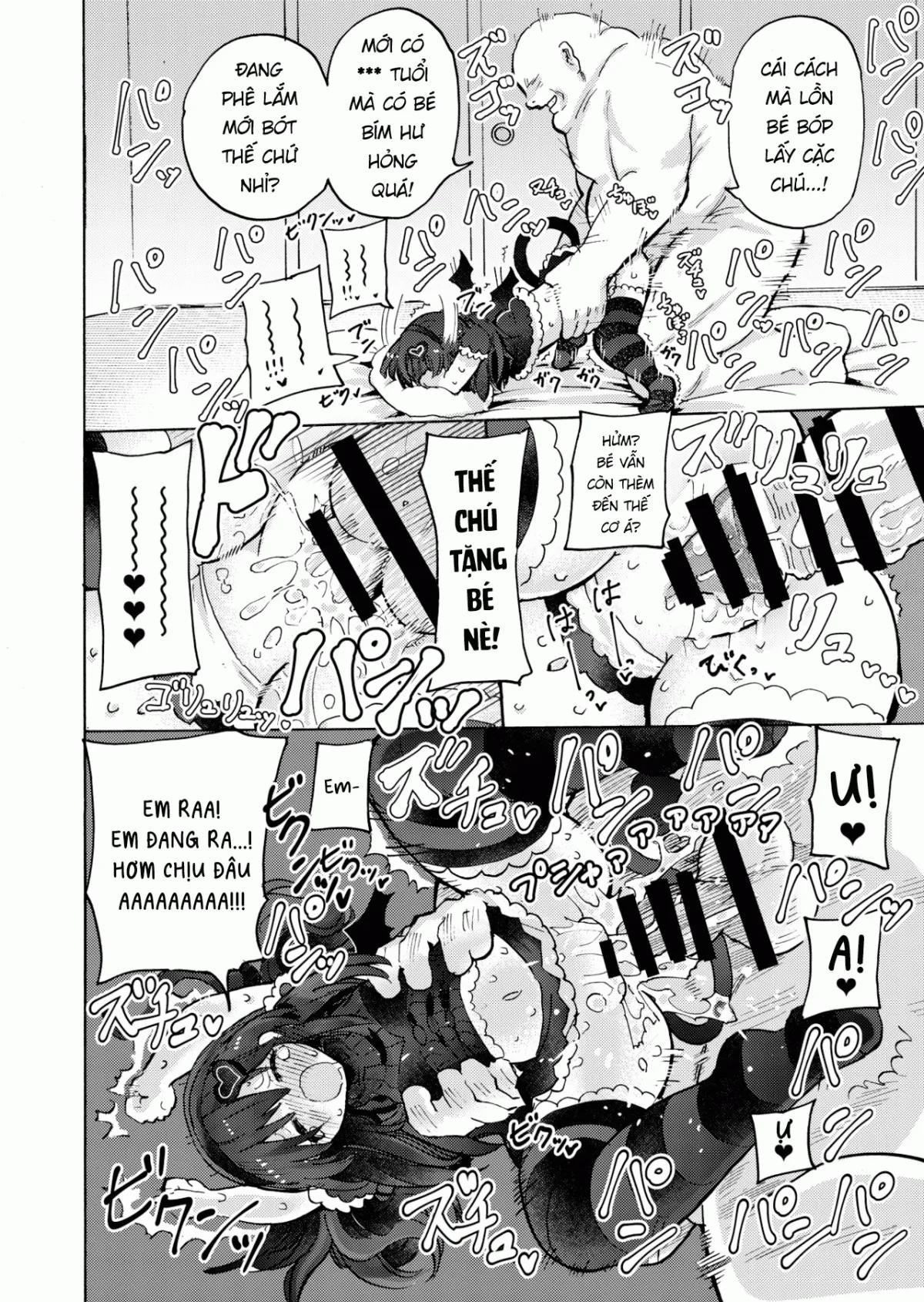 Truyện Hentai Câu Chuyện Về Bé Loli Succubus Bị Sử Dụng Như Cái Bao Cặc OneShot trang 10