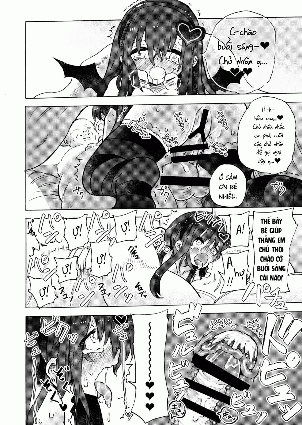 Truyện Hentai Câu Chuyện Về Bé Loli Succubus Bị Sử Dụng Như Cái Bao Cặc OneShot trang 14