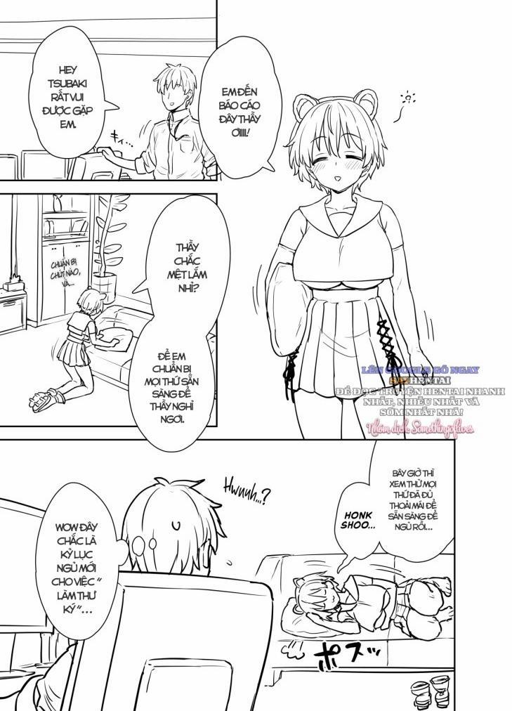 Tsubaki biến giấc mơ cô ấy thành sự thật 1 trang 0