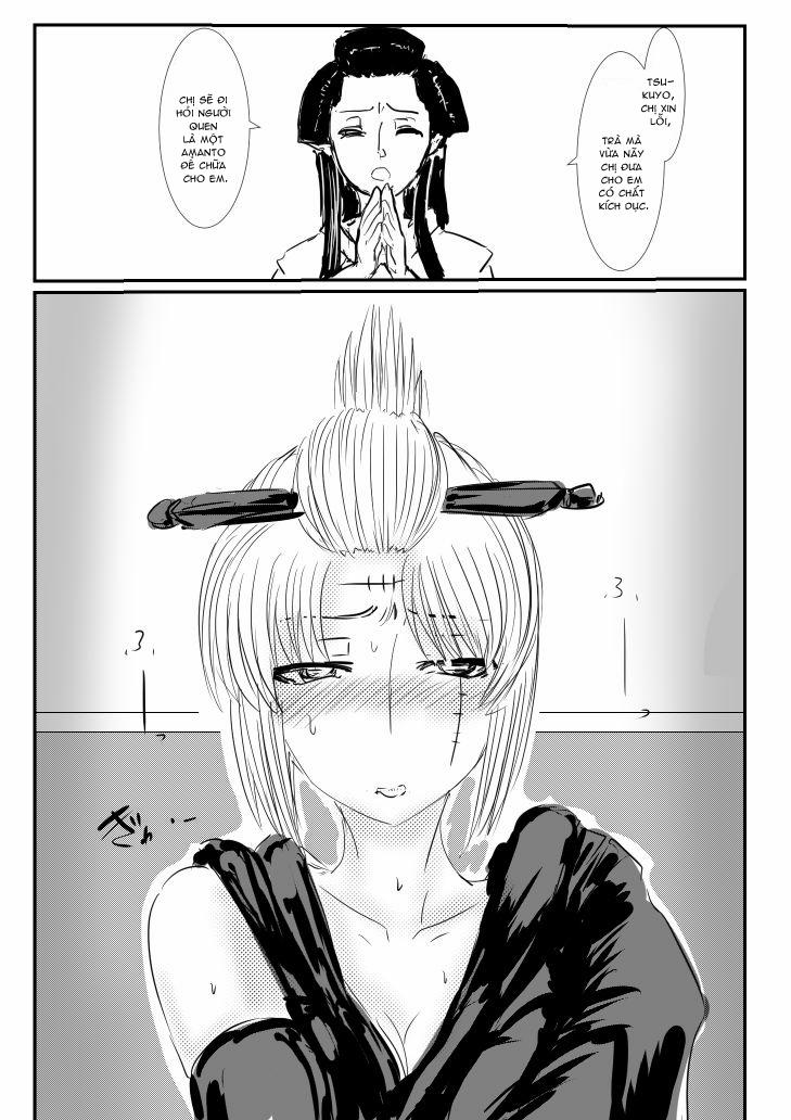 Tsukuyo to Ayame ga Tako-gata Tennin ni Naburareru! (Gintama) 1 trang 3