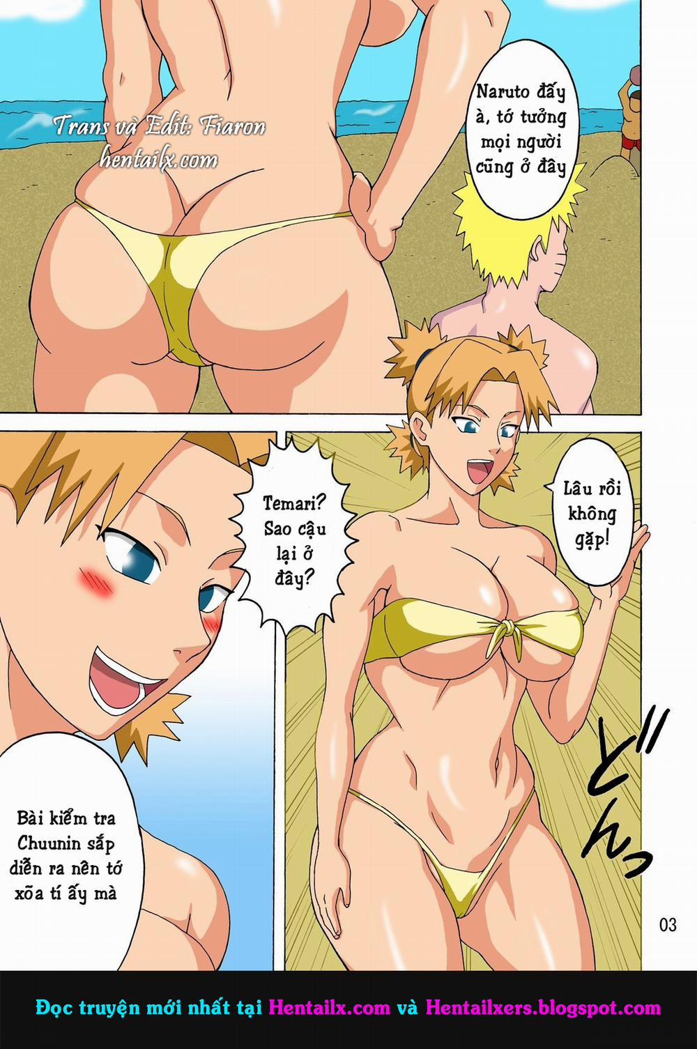Tsunades Obscene Beach (Naruto) Oneshot trang 3