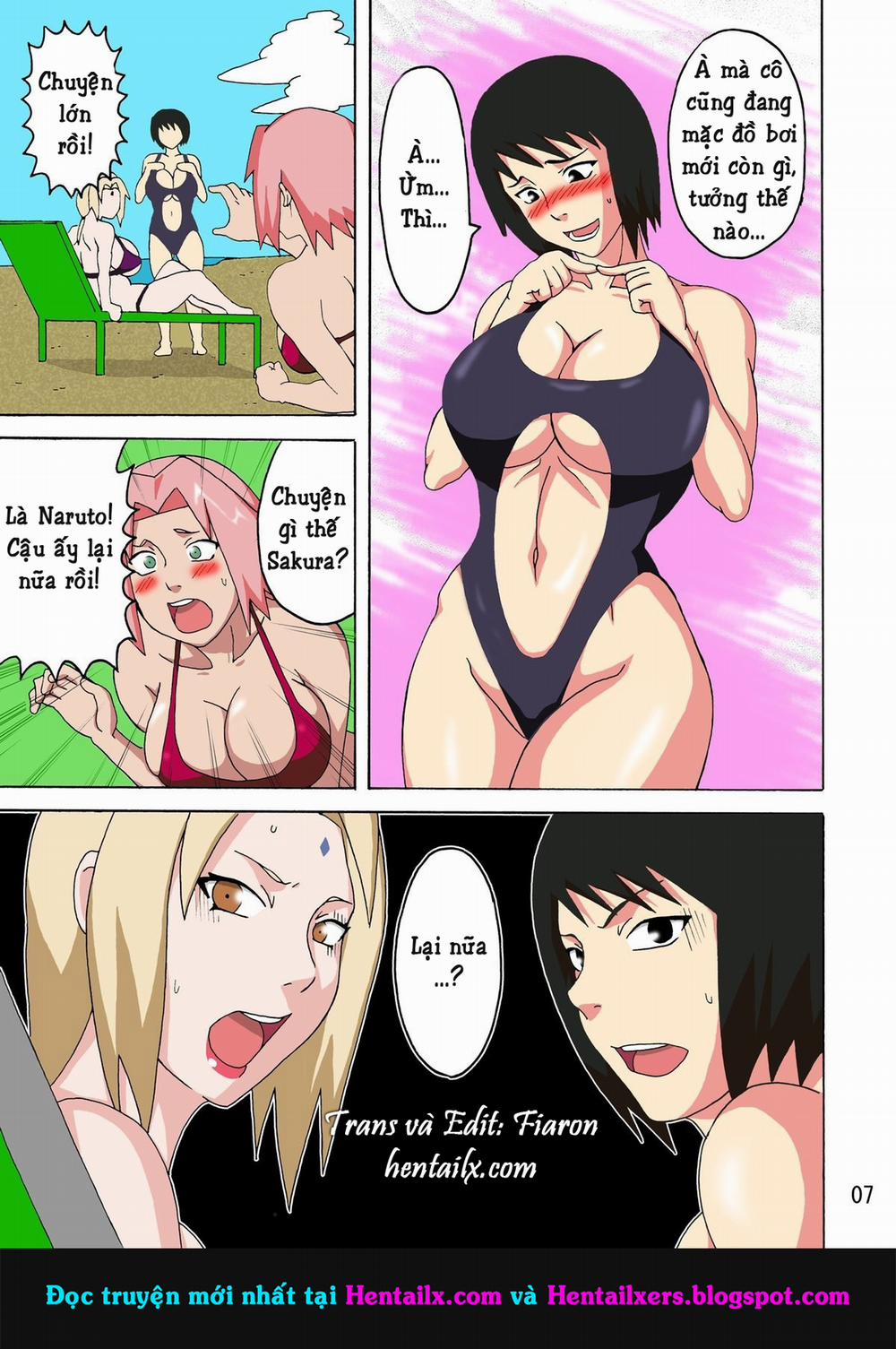 Tsunades Obscene Beach (Naruto) Oneshot trang 7