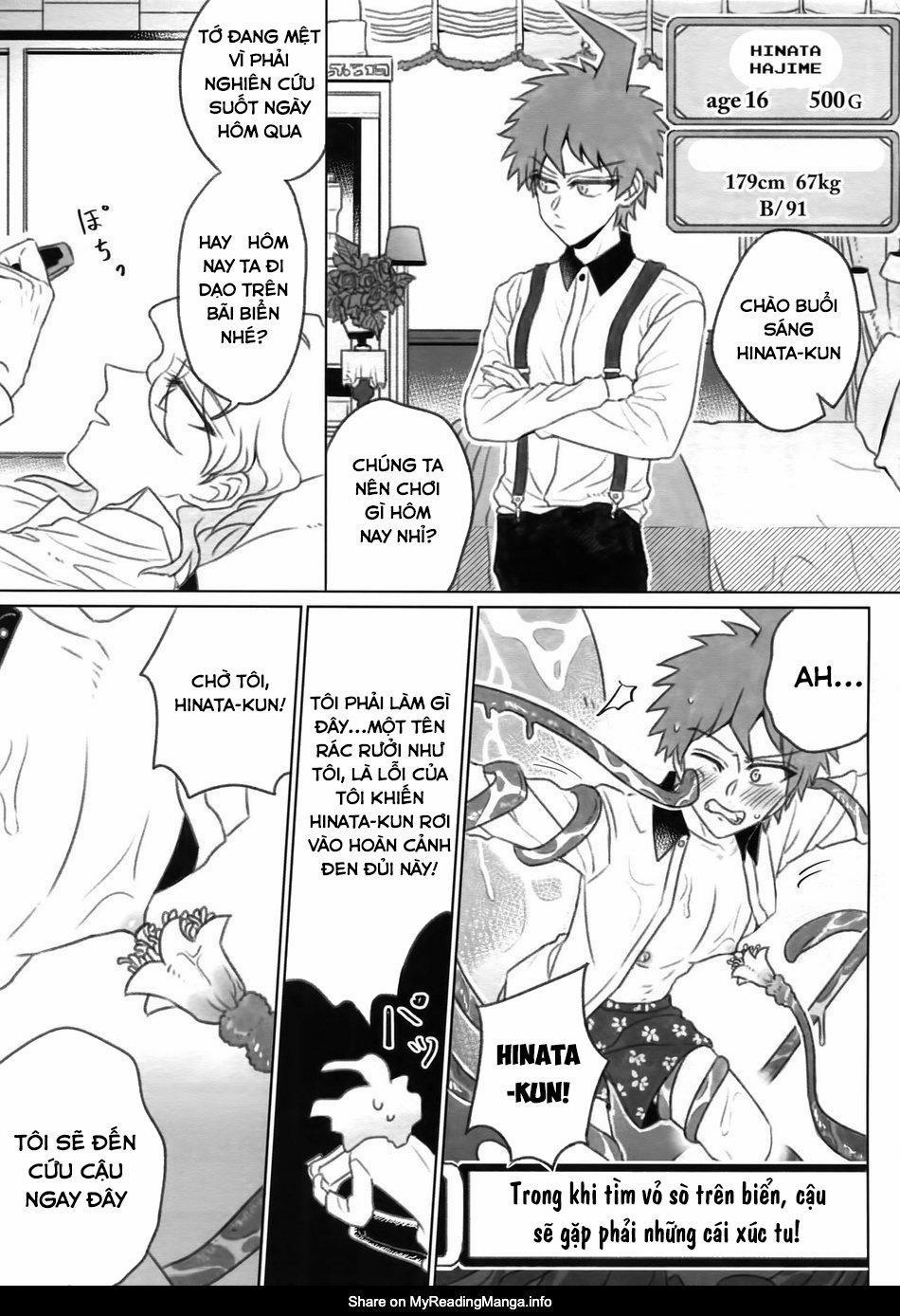 Tsunaide! Shoshoku-kun! – Super Danganronpa 2 2 trang 23