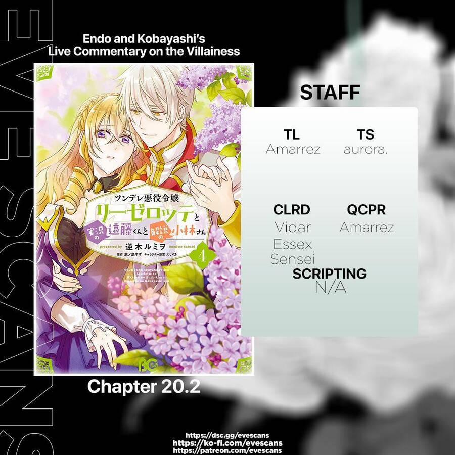 Tsundere Akuyaku Reijou Liselotte To Jikkyou No Endo-Kun To Kaisetsu No Kobayashi-San 20.2 trang 1