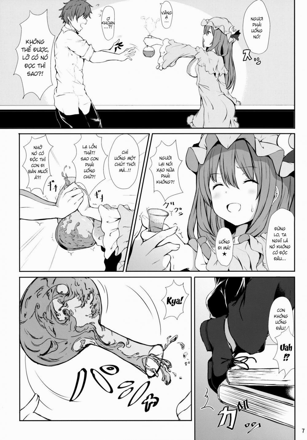 Tsuntsun Shita Patchoulisama Into A Dere! (Touhou Project) Oneshot trang 4