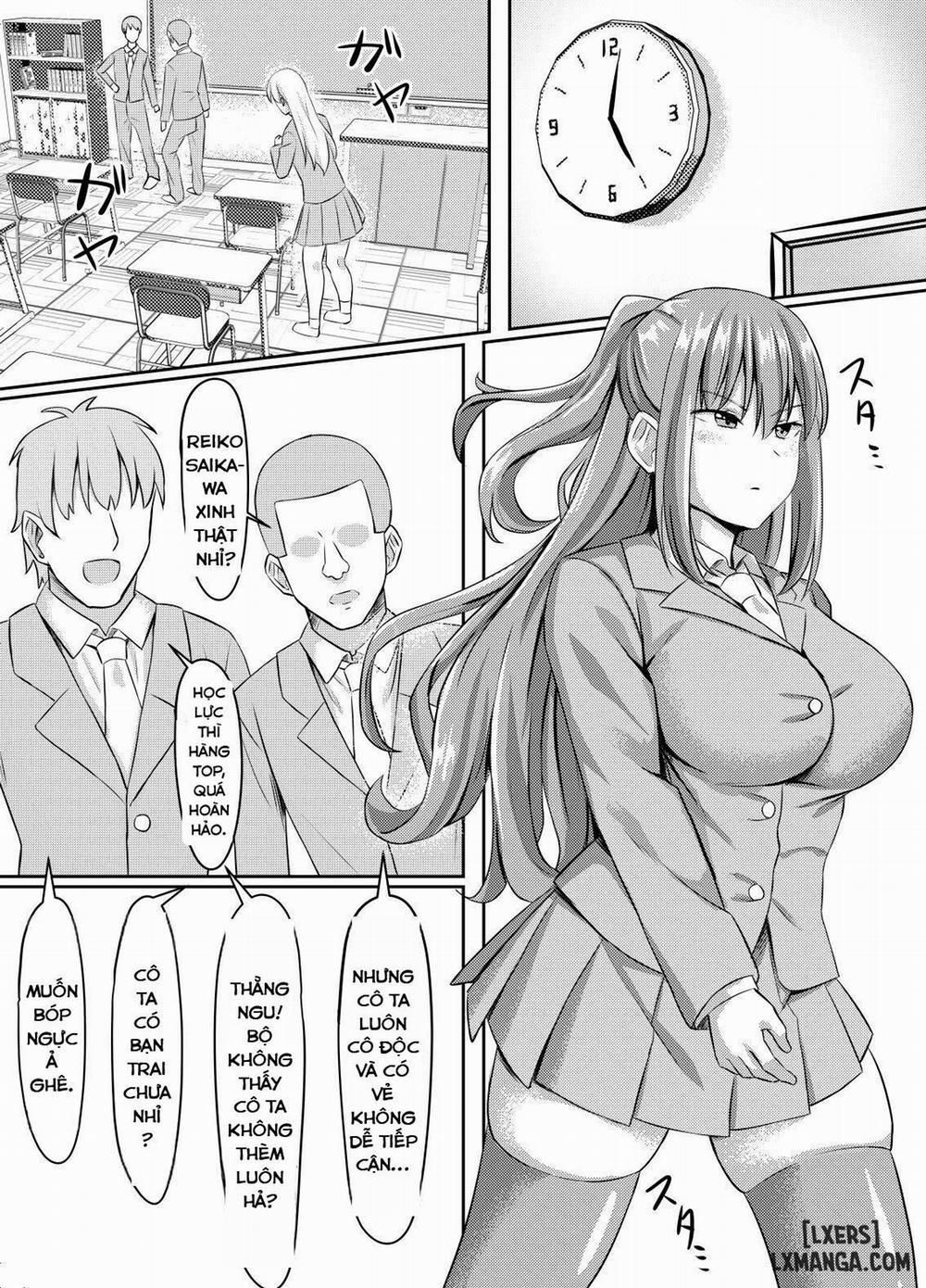 Tsuntsun Yuutousei wa Biyaku de Kairaku Ochi Suru Oneshot trang 3