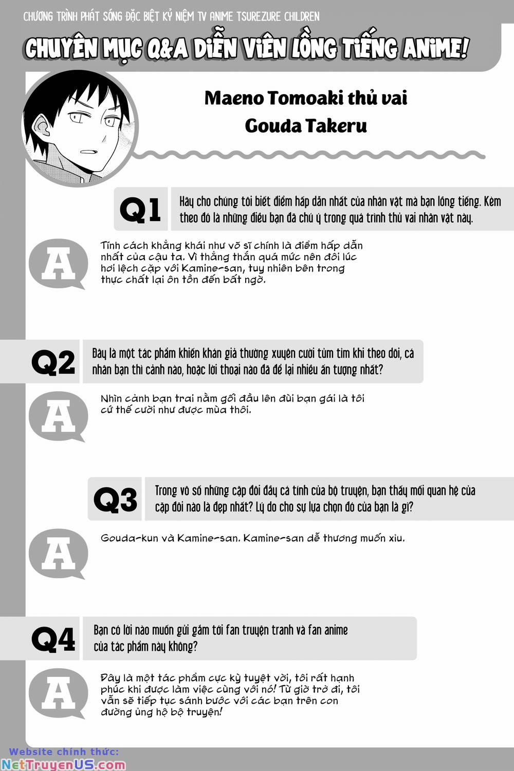 Tsurezure Children Manga 169 trang 7