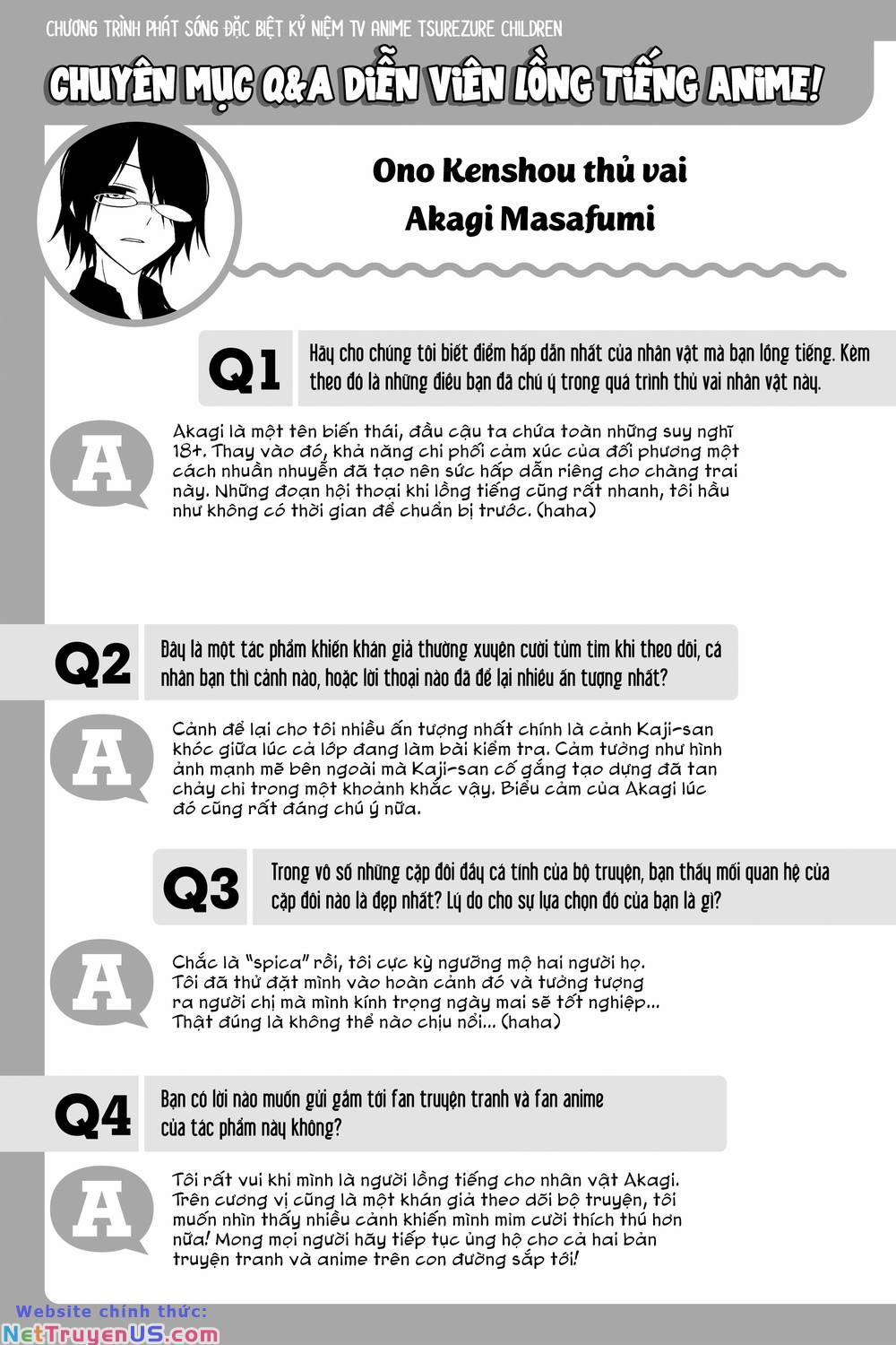 Tsurezure Children Manga 170 trang 5