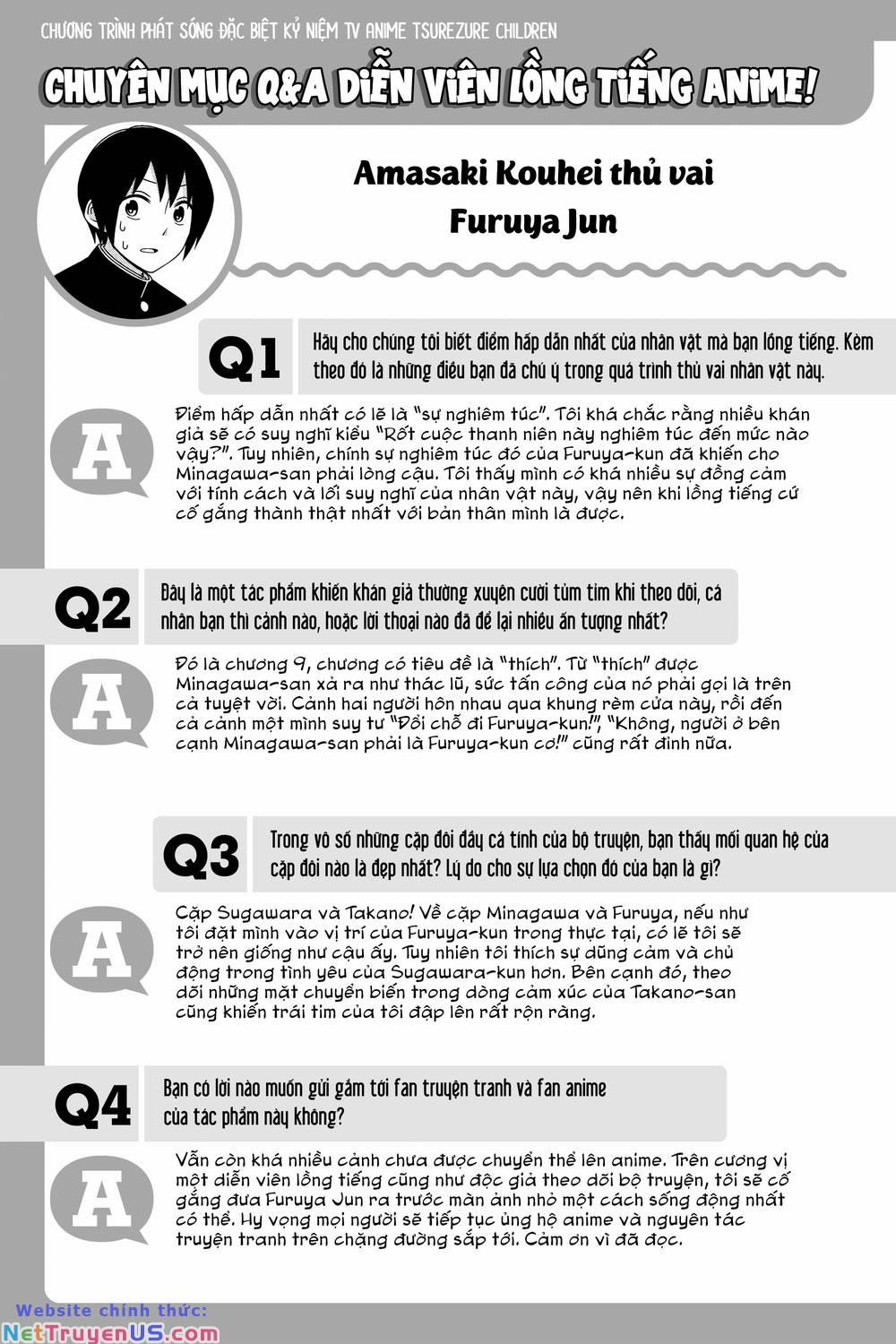 Tsurezure Children Manga 171 trang 9