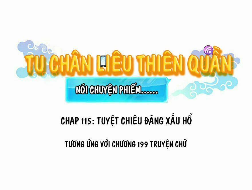 Tu Chân Nói Chuyện Phiếm Quần 115 trang 1