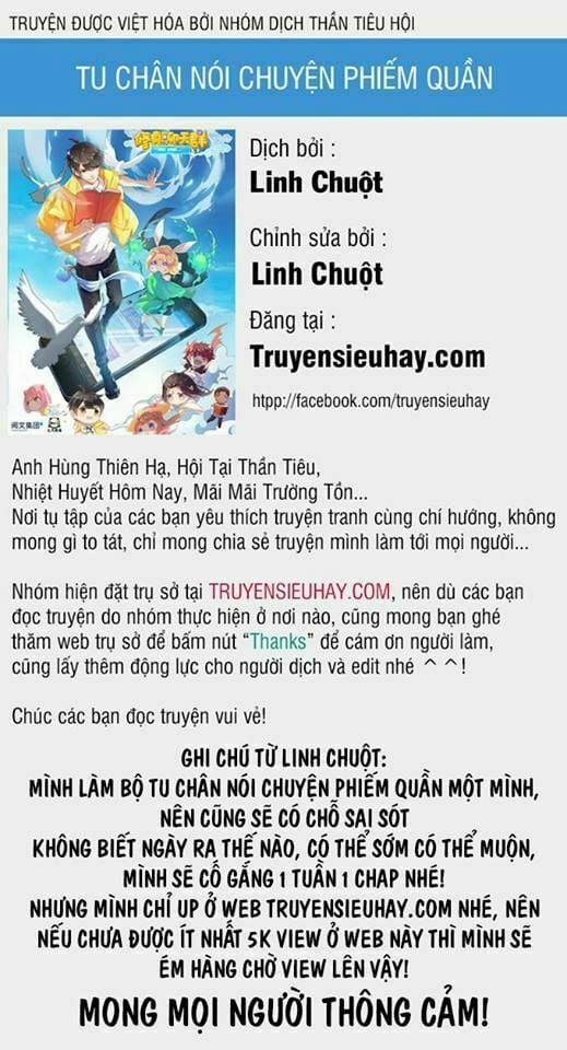 Tu Chân Nói Chuyện Phiếm Quần 126 trang 0