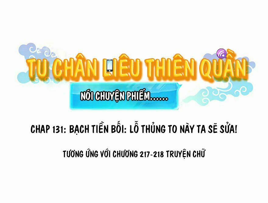 Tu Chân Nói Chuyện Phiếm Quần 131 trang 10