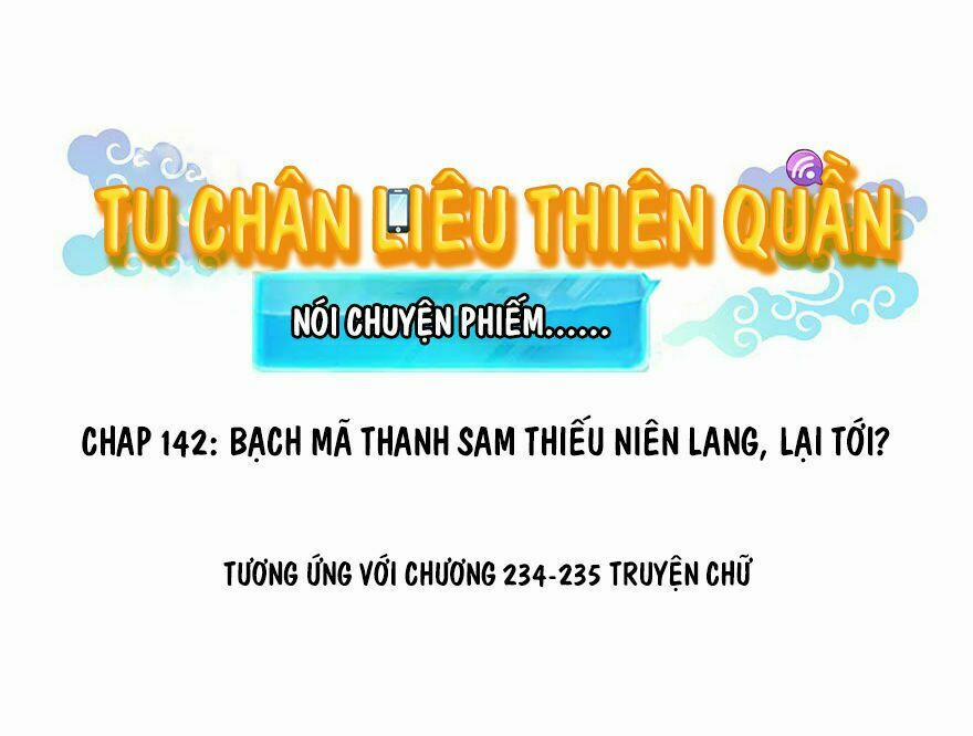 Tu Chân Nói Chuyện Phiếm Quần 142 trang 1
