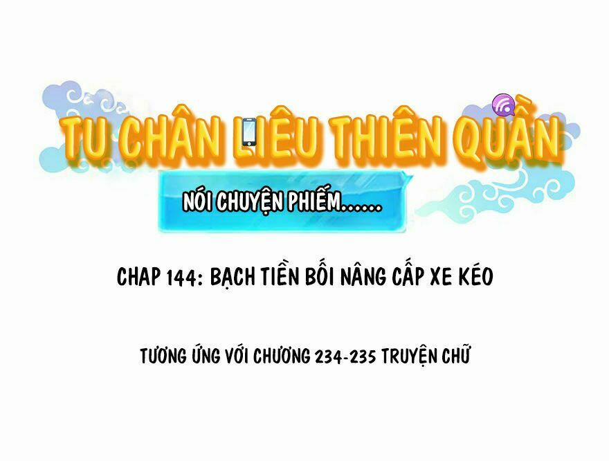 Tu Chân Nói Chuyện Phiếm Quần 144 trang 1